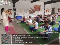 Yoga session by Yog Department 2024 Yoga session by Yog Department 2024